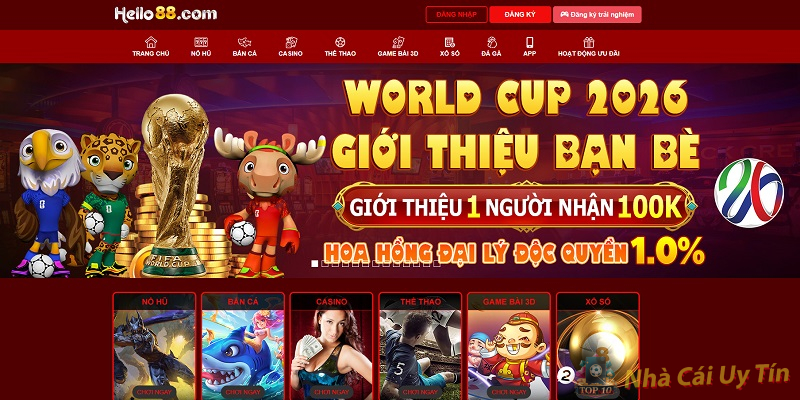 HELLO88 - Nhà cái cá cược đáng giá nhất tại Việt Nam