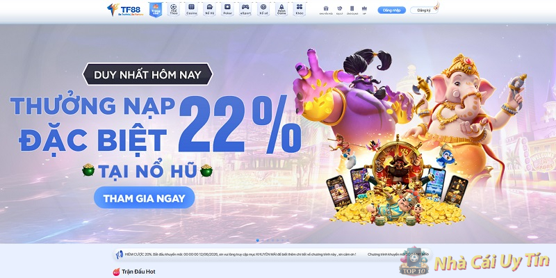 TF88 - Nhà cái uy tín hàng đầu Việt Nam 